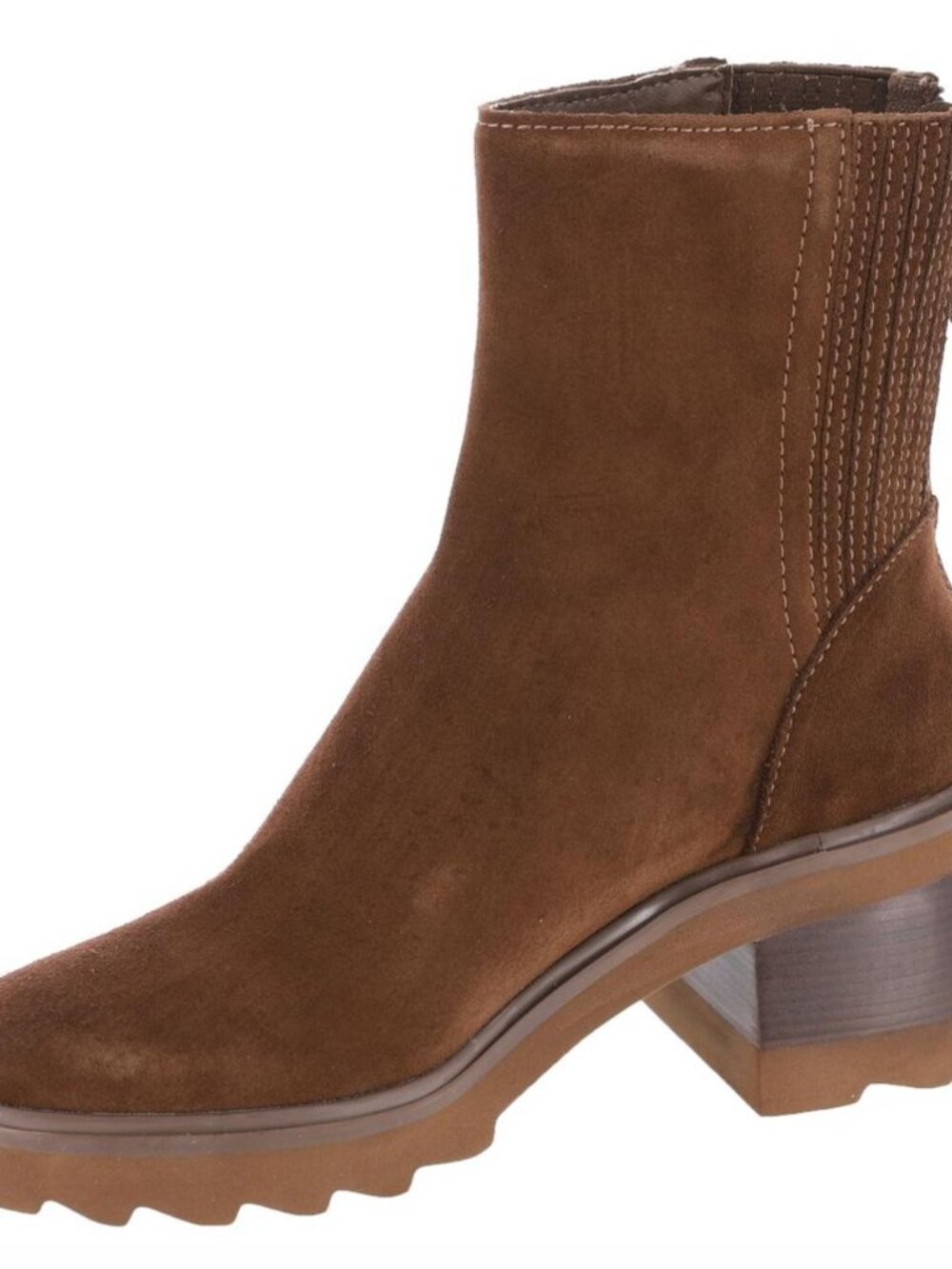 Dolce Vita Brown Suede Martey H2O Women's Ankle Boot in Brown / Cocoa  - 7.5